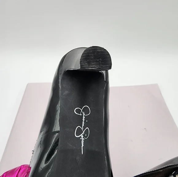 Jessica Simpson Patent Leather Platform Heel Size 8.5 - Picture 7 of 14